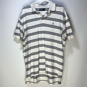 Ralph Lauren White Short Sleeve Polo - Size XL